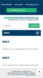 Mobile Screenshot of goedkopeverhuisdoos.nl